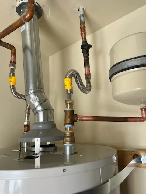 Water heater installation and plumbing repair in Matheson